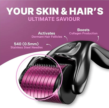 Derma Roller 0.5mm – Beard & Hair Growth Booster™