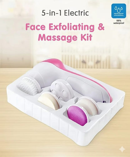 5-in-1 Electric Face Cleansing & Massage Kit™