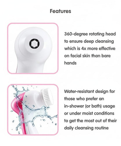 5-in-1 Electric Face Cleansing & Massage Kit™