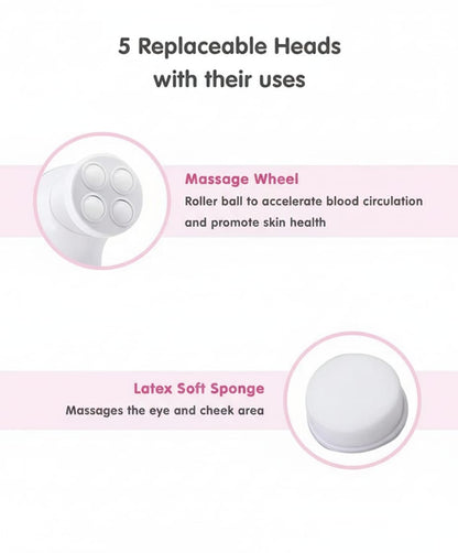 5-in-1 Electric Face Cleansing & Massage Kit™